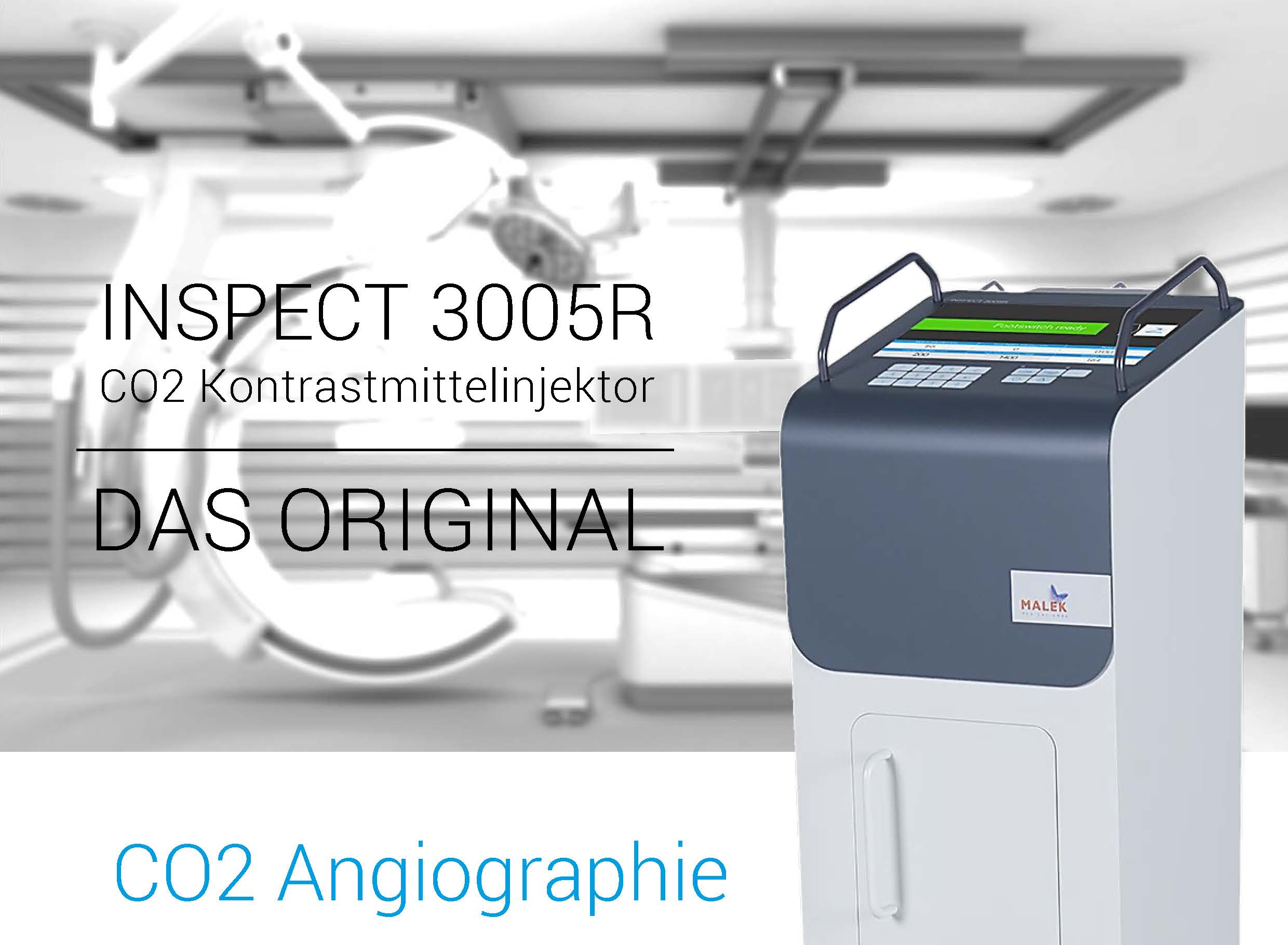 CO₂ Contrast Agent Injector INSPECT 3005R